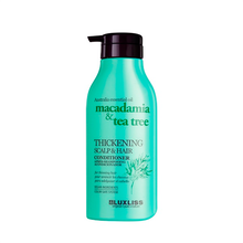 Load image into Gallery viewer, LUXLISS Thickening Australian Macadamia & Tea Tree oil scalp & hair Conditioner 500ml.