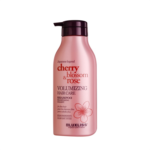 LUXLISS Volumizing Hair Care | Japanese legend Cherry blossom