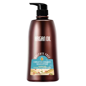 Moroccan Argan Oil | Argan Oil Shampoo – Keratin Deluxe Sulfate Free  750ml.