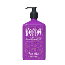 Load image into Gallery viewer, BEAMARRY New York | Lavender Biotin Purple Shampoo 380ml.