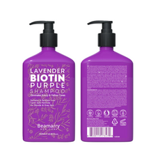 Load image into Gallery viewer, BEAMARRY New York | Lavender Biotin Purple Shampoo 380ml.