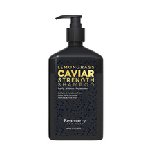 Load image into Gallery viewer, BEAMARRY New York | Lemongrass Caviar Strength Shampoo 380ml.