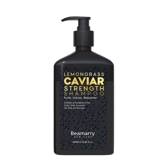 BEAMARRY New York | Lemongrass Caviar Strength Shampoo 380ml.