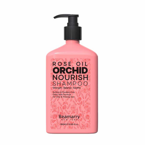 BEAMARRY New York | Rose Oil Orchid Nourish Shampoo 380ml.