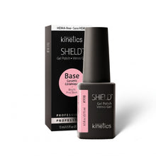 Load image into Gallery viewer, Kinetics Nails | Shield™ Ceramic Base Bright Pink Silver #908 15ml.
