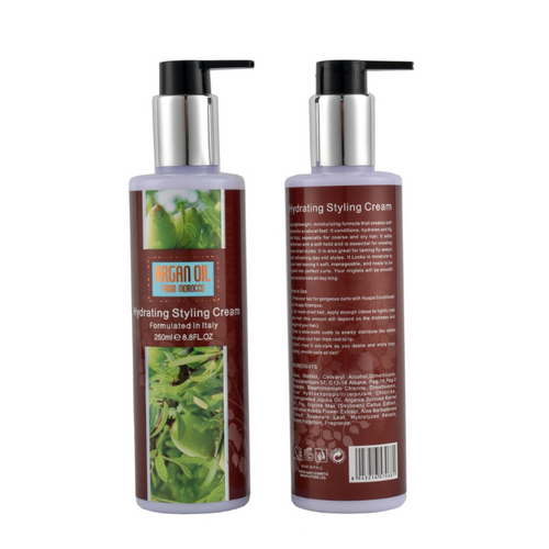 Moroccan Argan Oil | Argan Hydrating Styling Cream 250ml.