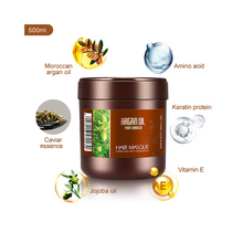 Load image into Gallery viewer, Moroccan Argan Oil | Argan Oil Keratin Caviar Masque 500g.
