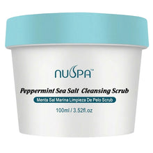 Load image into Gallery viewer, NUSPA | Peppermint Sea Salt Cleansing Scrub for Scalp 100ml.