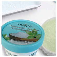 Load image into Gallery viewer, NUSPA | Peppermint Sea Salt Cleansing Scrub for Scalp 100ml.