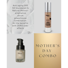 Load image into Gallery viewer, SUNSKIN | FACE Tinted Cream-Gel Sunscreen SPF50 Airless Bottle plus Bakuchiol Serum 15ml.