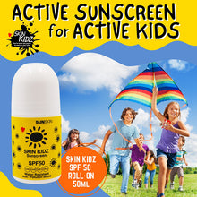 Load image into Gallery viewer, SUNSKIN | Skin Kidz SPF50 Roll-On 50ml Full Spectrum Protection