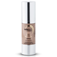 Load image into Gallery viewer, SUNSKIN | FACE Tinted Cream-Gel Sunscreen SPF50 Airless Bottle