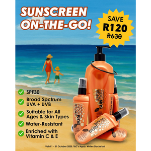 SUNSKIN | Original SPF30 Body & Face Sunscreen Lotion Pack 500ml.