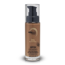Load image into Gallery viewer, SUNSKIN | FACE Tinted Cream-Gel Sunscreen SPF50 Glass Bottle