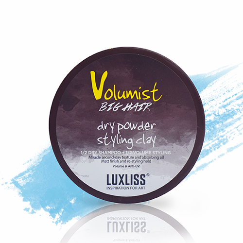LUXLISS | Volumist Coconut Oil Dry Powder Two-in-One Dry Wash and Styling Clay 100g.