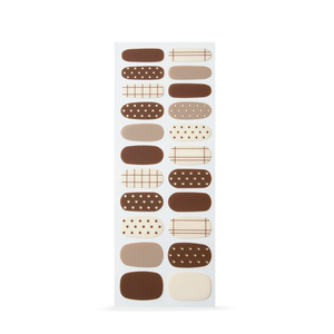 Nanacoco Professional | Insta Gel Nail Strips-Box of Chocolates-Matte