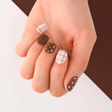Load image into Gallery viewer, Nanacoco Professional | Insta Gel Nail Strips-Box of Chocolates-Matte