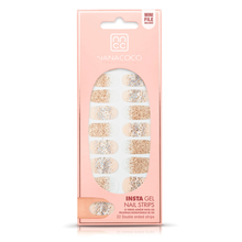 Load image into Gallery viewer, Nanacoco Professional | Insta Gel Nail Strips-Dazzling Glitter-Gloss