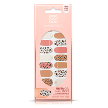 Load image into Gallery viewer, Nanacoco Professional | Insta Gel Nail Strips-Leopard-Matte