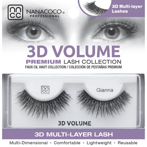Nanacoco Professional | 3D Volume Lashes–Gianna