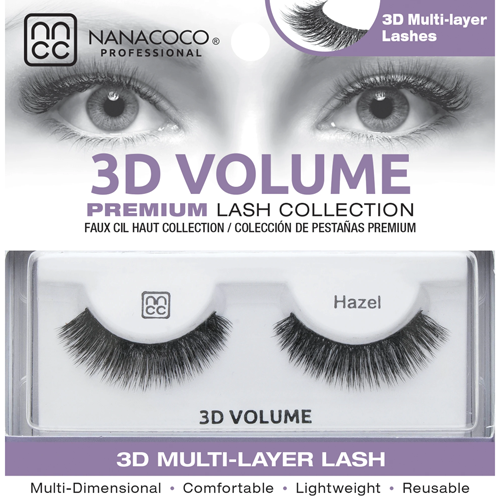 Nanacoco Professional | 3D Volume Lashes–Hazel