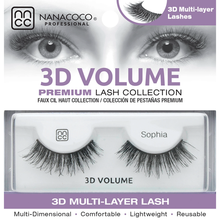 Load image into Gallery viewer, Nanacoco Professional | 3D Volume Lashes–Sophia
