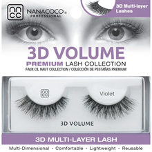 Load image into Gallery viewer, Nanacoco Professional | 3D Volume Lashes–Violet