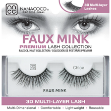 Load image into Gallery viewer, Nanacoco Professional | Faux Mink Lashes Black–Chloe