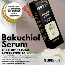 Load image into Gallery viewer, SUNSKIN | Bakuchiol Serum 30ml.