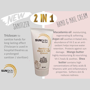 SUNSKIN Sanitizing Hand & Nail Cream