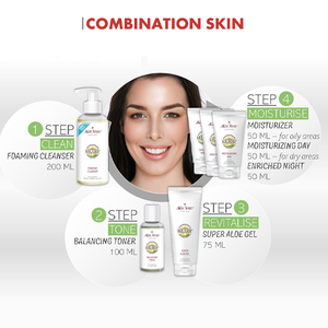Aloe Ferox | Skin Care Set Combination Skin for Her