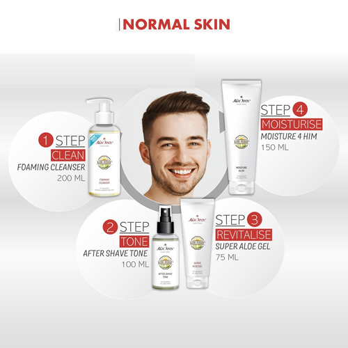 Aloe Ferox | Skin Care Set Normal Skin for Him