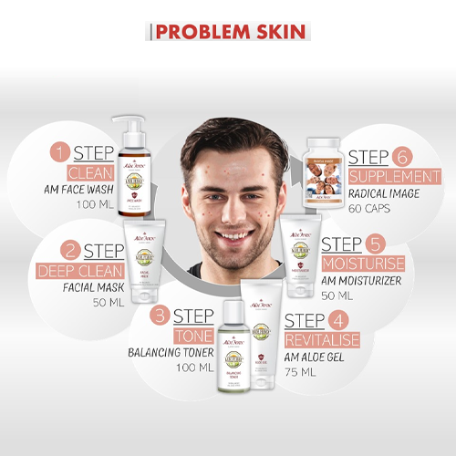 Aloe Ferox | Skin Care Set Problem Skin for Him