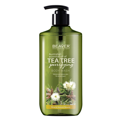 Beaver Professional | Tea Tree Nourishing Balance Body Wash 400ml.