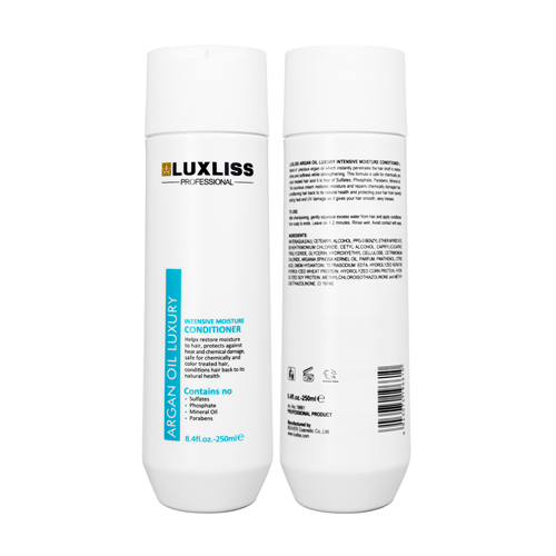 LUXLISS Argan Oil Hair Care Luxury Intensive Moisture Conditioner 250ml.