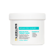 Load image into Gallery viewer, LUXLISS Argan Oil Luxury Moisture Therapy Repair Mask 400ml.