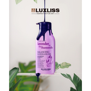 LUXLISS Balancing Hair Care | Provence Surprise Lavender & Blue Chamomile Shampoo