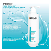 Load image into Gallery viewer, LUXLISS Argan Oil Luxury Intensive Moisture Shampoo 250ml.