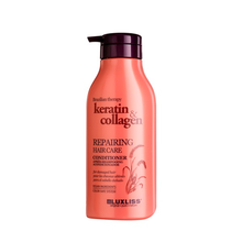 Load image into Gallery viewer, LUXLISS Repairing Brazilian Therapy Keratin &amp; Collagen Conditioner 500ml.