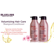 Load image into Gallery viewer, LUXLISS Volumizing Japanese legend Cherry blossom &amp; Rose oil shampoo 500ml.